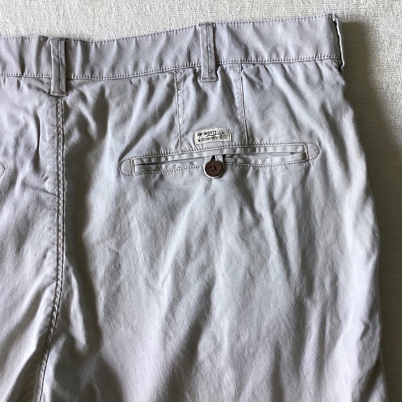 Faherty Island Life Short Mens 38 Organic Cotton Blend Tan Color With Pockets - Picture 7 of 16